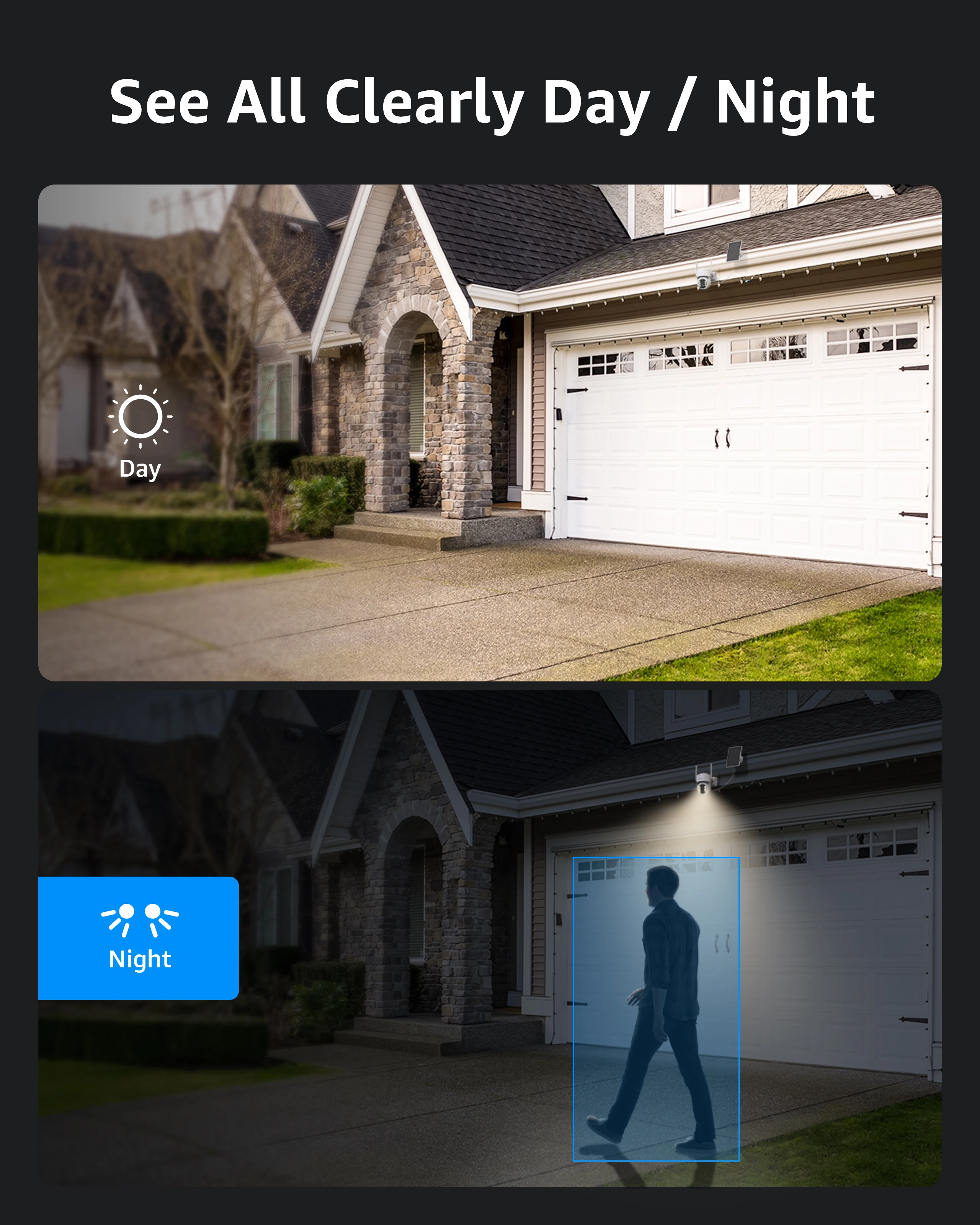 Annke 4MP 4PCS Solar Wireless Security Cameras Video Surveillance Kit Two-way Voice 7″ Monitor Motion Detection Security 4CH NVR