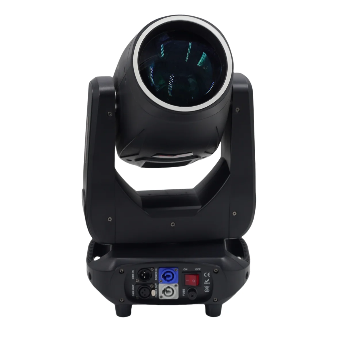 2X 300W Mini BEAM With Halo Effect Moving Head Light 14R Beam Wah Zoom Sharpy 19 Channels 48 Rotating Prisms DMX Stage DJ Lights