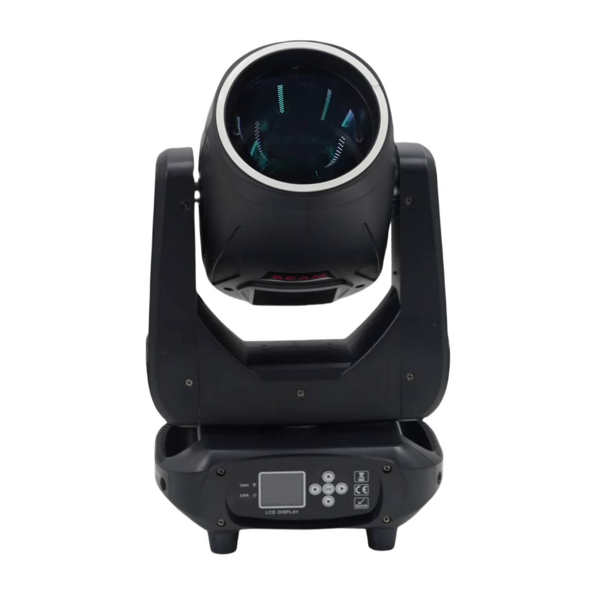 2X 300W Mini BEAM With Halo Effect Moving Head Light 14R Beam Wah Zoom Sharpy 19 Channels 48 Rotating Prisms DMX Stage DJ Lights
