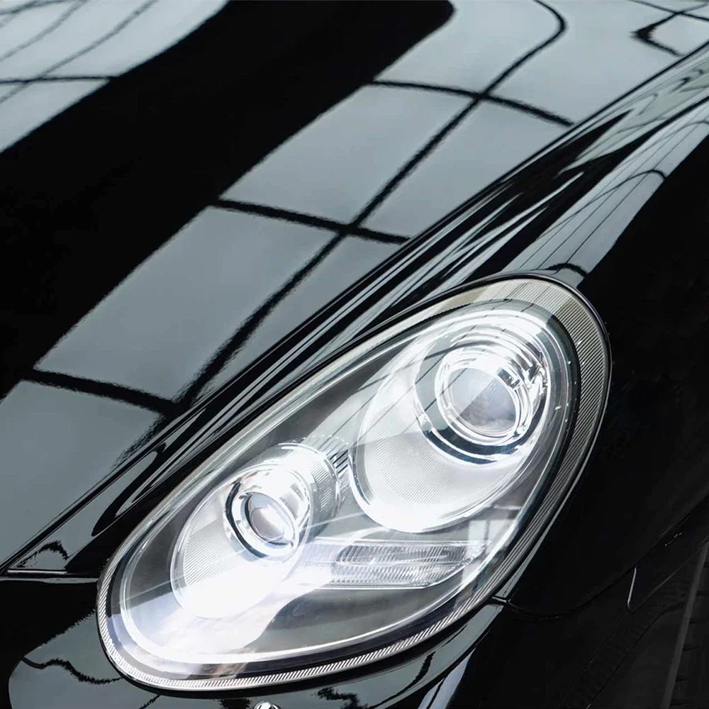 Glossy Black Car Vinyl Wrap Film Personalization Waterproof PVC Car Decoration PET Decal Motorcycle Auto Body Protective Film