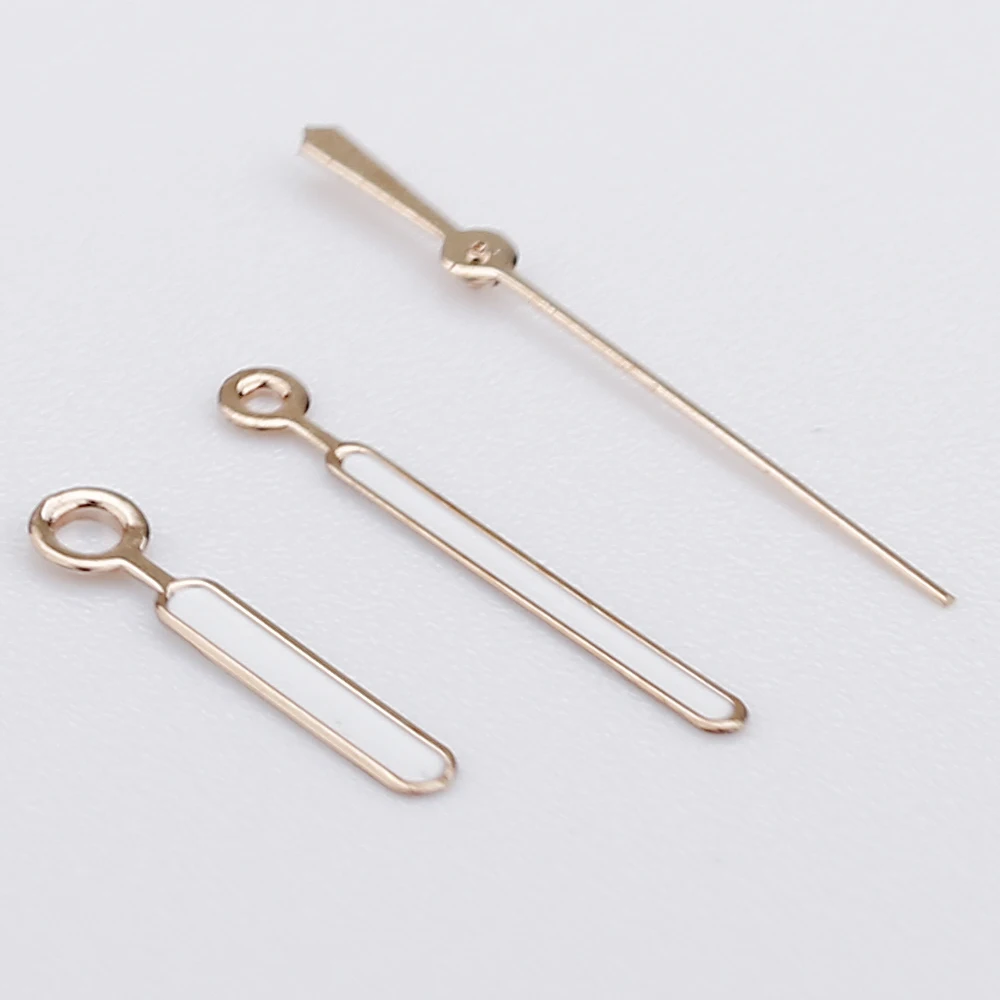 Aiguille NH35 Hands Set Rose Gold Silver Watch Hands Green Luminous For NH34 NH35 NH36 Nh35 Nautilus Hands Watches Pointers