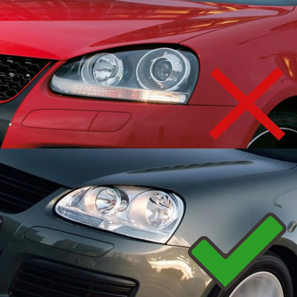LED Headlights for Volkswagen VW Golf 5 MK V Rabbit Jetta 2006-2010 Sequential Turn Signal Front Lamps Assembly [Not Fit GTI]