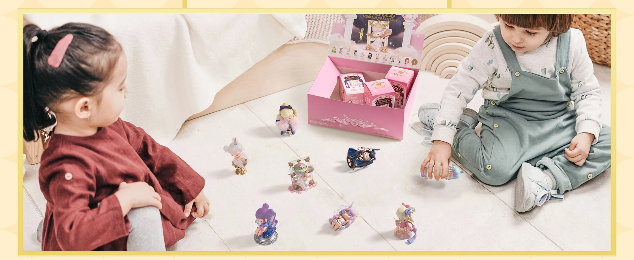 Rolife Nanci Blind Box Nanci's Museum of Fantasy Action Figure Collectible Doll Toys Surprise Box for Kids Friends Adults