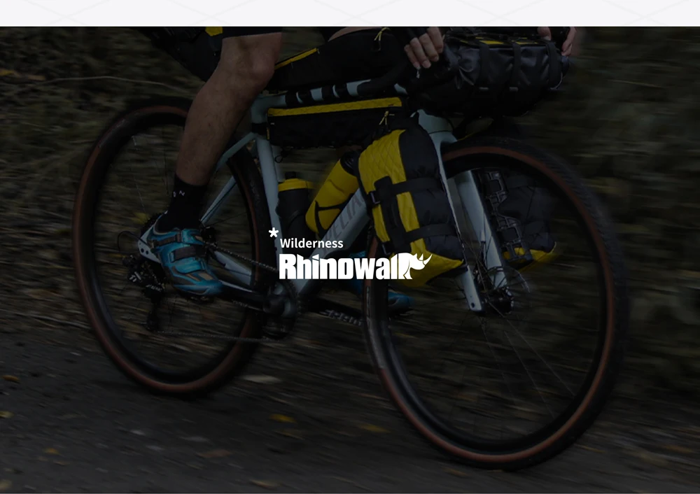 Rhinowalk BIke Extra Long  Top Tube Bag Large Water-Resistant Bikepacking For MTB&Road Bike With 18 Inch Or Larger Frame Length