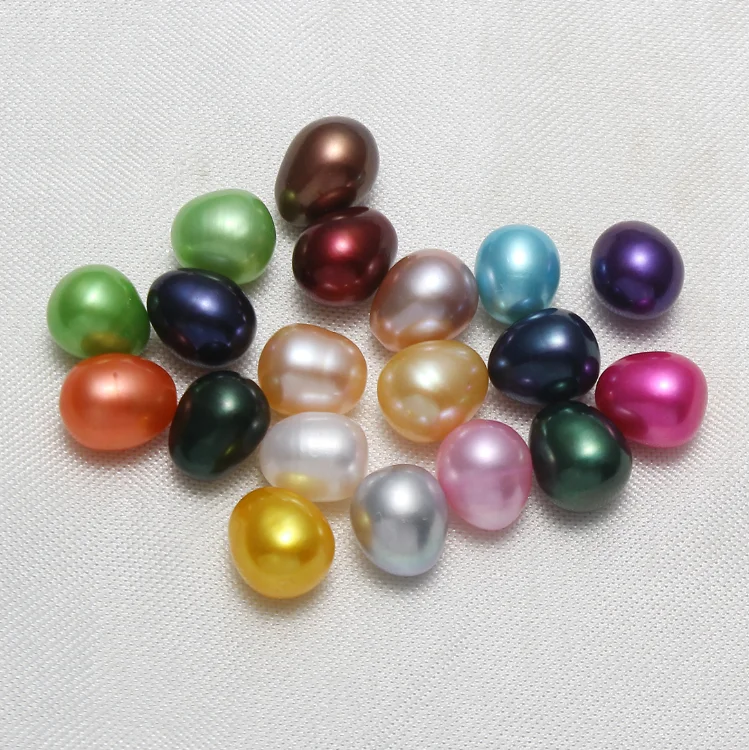 50pcs/Lot Natural Cultured Oyster Freshwater Pearl Mixed Colors Shape for Jewelry Making DIY Handmade Love Wish Gift