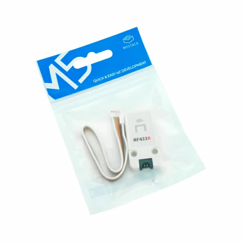 M5Stack RF433R Wireless Radio Receiver 433.92MHz for IoT RF Remote Control Application
