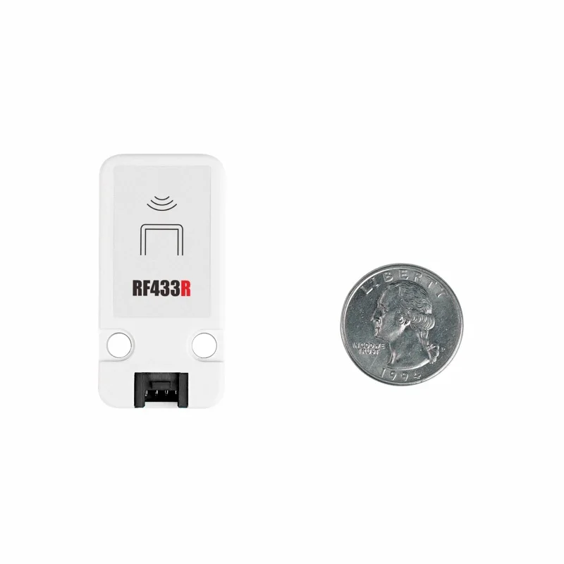 M5Stack RF433R Wireless Radio Receiver 433.92MHz for IoT RF Remote Control Application