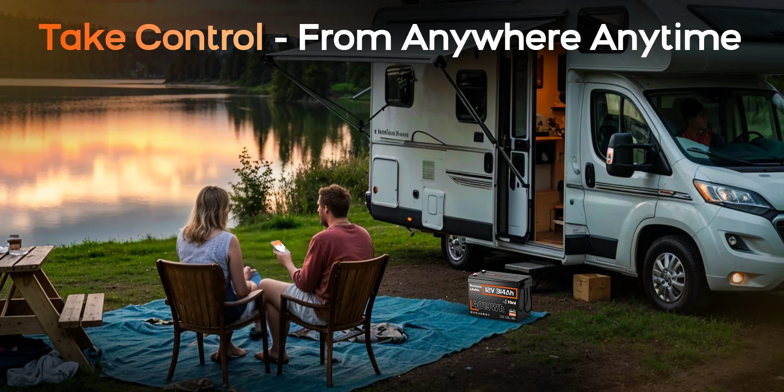 Humsienk 12V 314Ah LiFePO4 Battery, Capacity 4019Wh, Size MINI, Built-in Bluetooth & 200A BMS, 15000+ Deep Cycle, Low-Temp Protection For Fishing, Portable Power Station, Golf Cart, Boat, Marine, Off-Grid, Solar, 5-Year Warranty