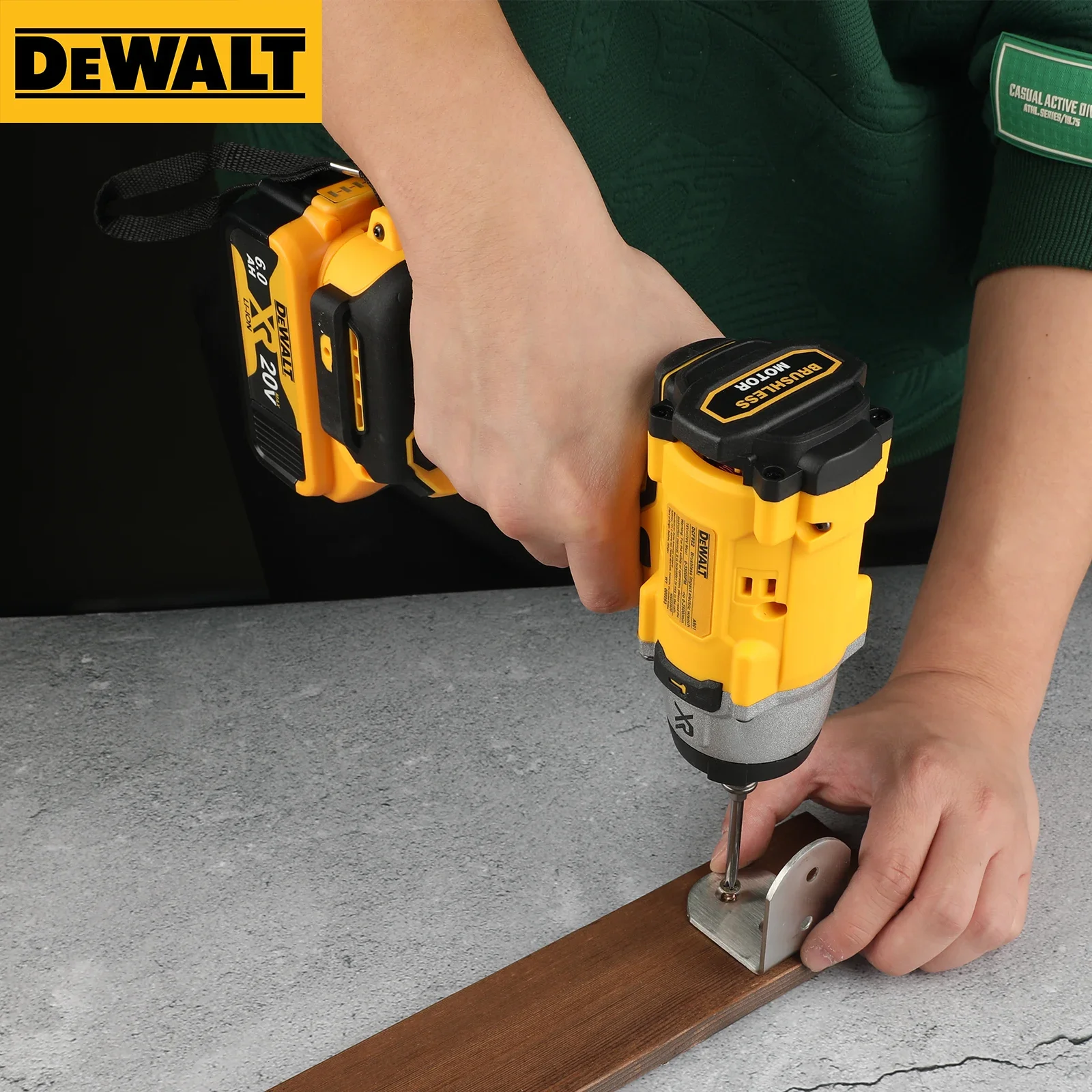 DEWALT DCF922 20V MAX 1/2" Brushless Impact Wrench, 205Nm 150ft-lbs 2500 RPM 3-Speed Compact Cordless Naked Tool