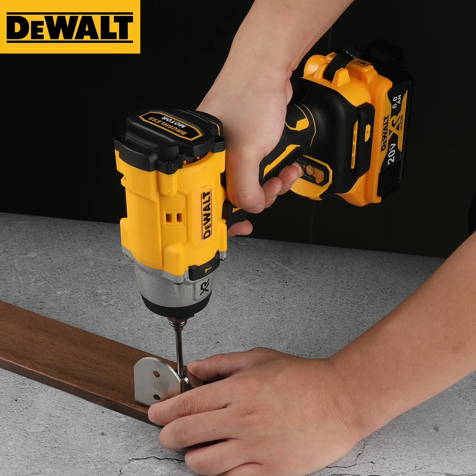 DEWALT DCF922 20V MAX 1/2" Brushless Impact Wrench, 205Nm 150ft-lbs 2500 RPM 3-Speed Compact Cordless Naked Tool