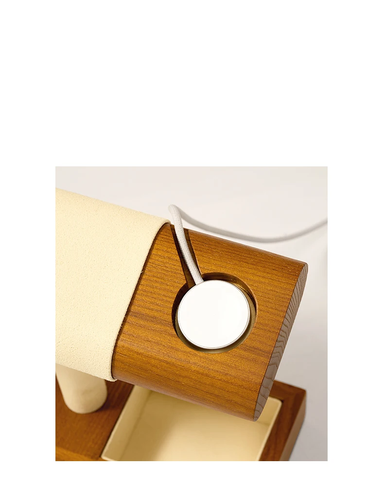 Oirlv Wooden Watch Stand Bracket Charger Dock Station Charging Holder for Apple Watch Stand Wrist Watch Jewelry Storage Rack