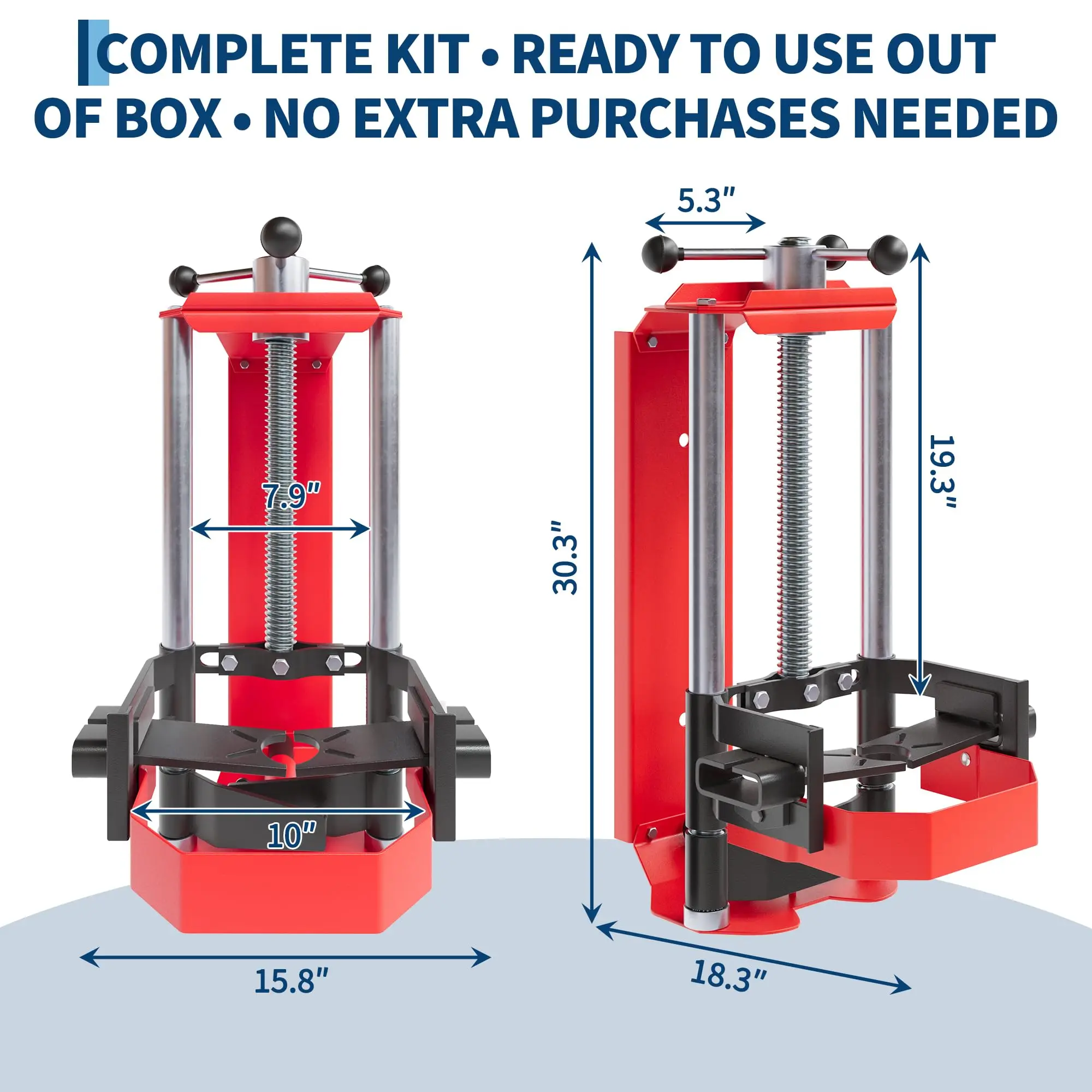 Heavy Duty Strut Spring Compressor Tool 3000 LBS Load Capacity With Safety Shield Industrial Thread Design 3.5 Inch To 11.5 Inch Spring Range Universal Fit For Trucks SUVs Automotive Suspension Repair
