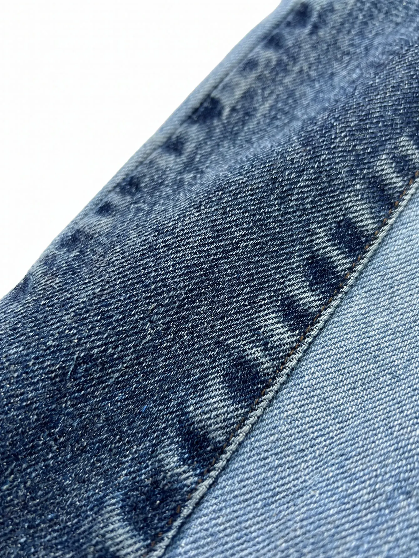 GLOURI Women's Flare Jeans, Vintage Washed High Stretch Deconstructed Denim Pants with Pockets, Casual Bell Bottom Jeans for Dating, Music Festival Daily Street Wear