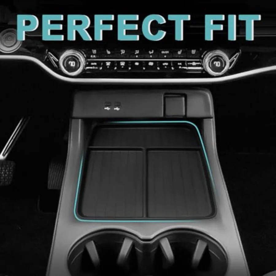 2PCS Center Console Organizers Compatible with Honda Prologue 2026 2025 2024 Accessories Storage Tray Easy to Install and Clean