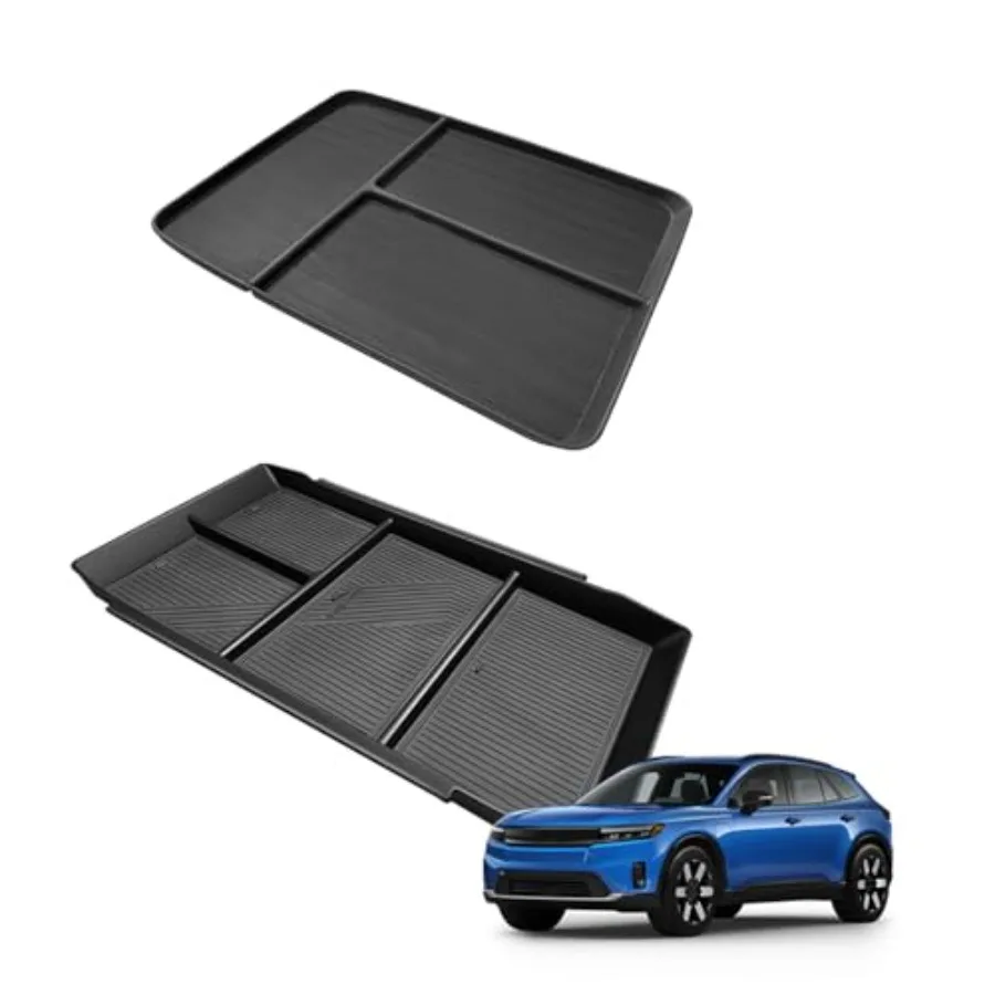 2PCS Center Console Organizers Compatible with Honda Prologue 2026 2025 2024 Accessories Storage Tray Easy to Install and Clean