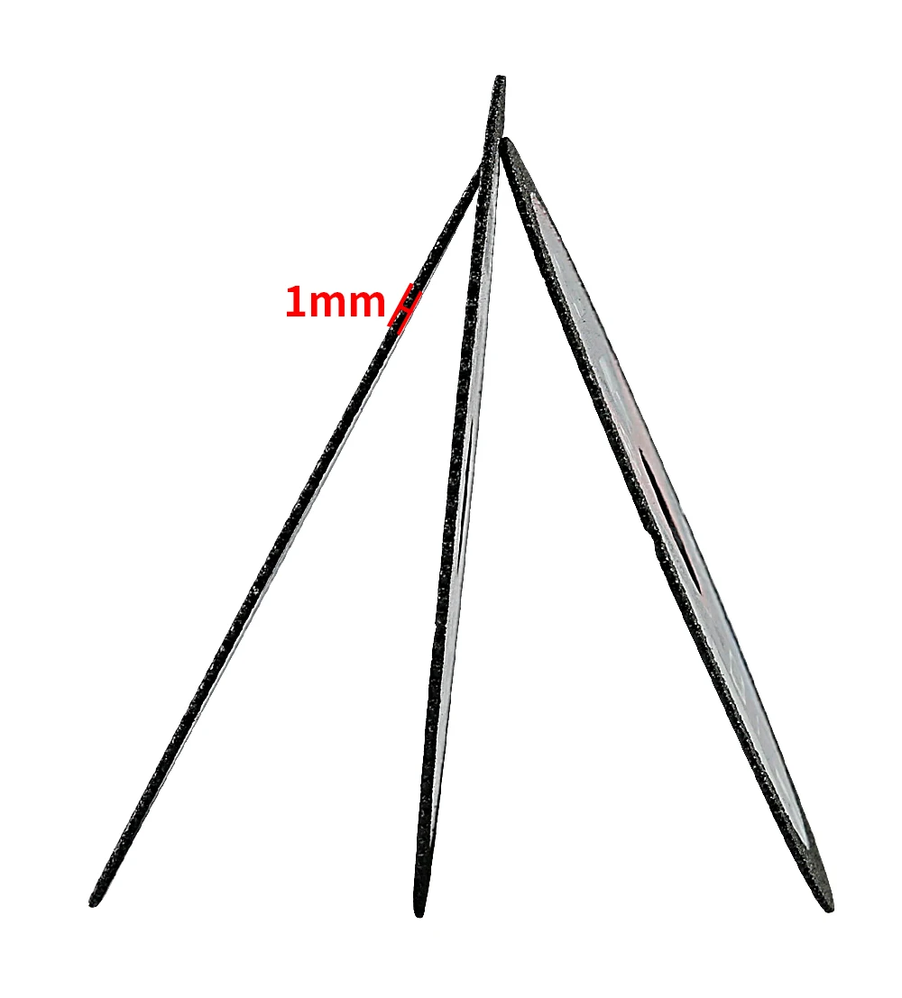 LOZLIN 4.5" 3PCS Diamond Saw Blades Super Thin Dry Cutting Disc Wear Resistant For Tile Marble Granite Ceramic Angle Grinder Masonry Construction Tool