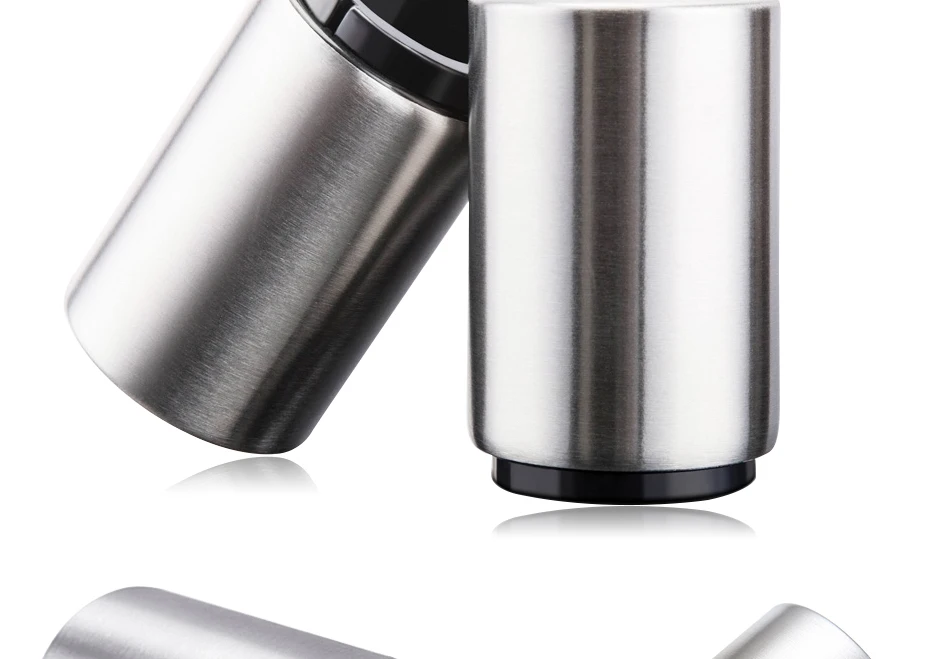 Automatic Beer Bottle Opener,Magnetic Stainless Steel Beverage Bottles Wine Openers Jar Opener Kitchen Gadgets Bar Supplies