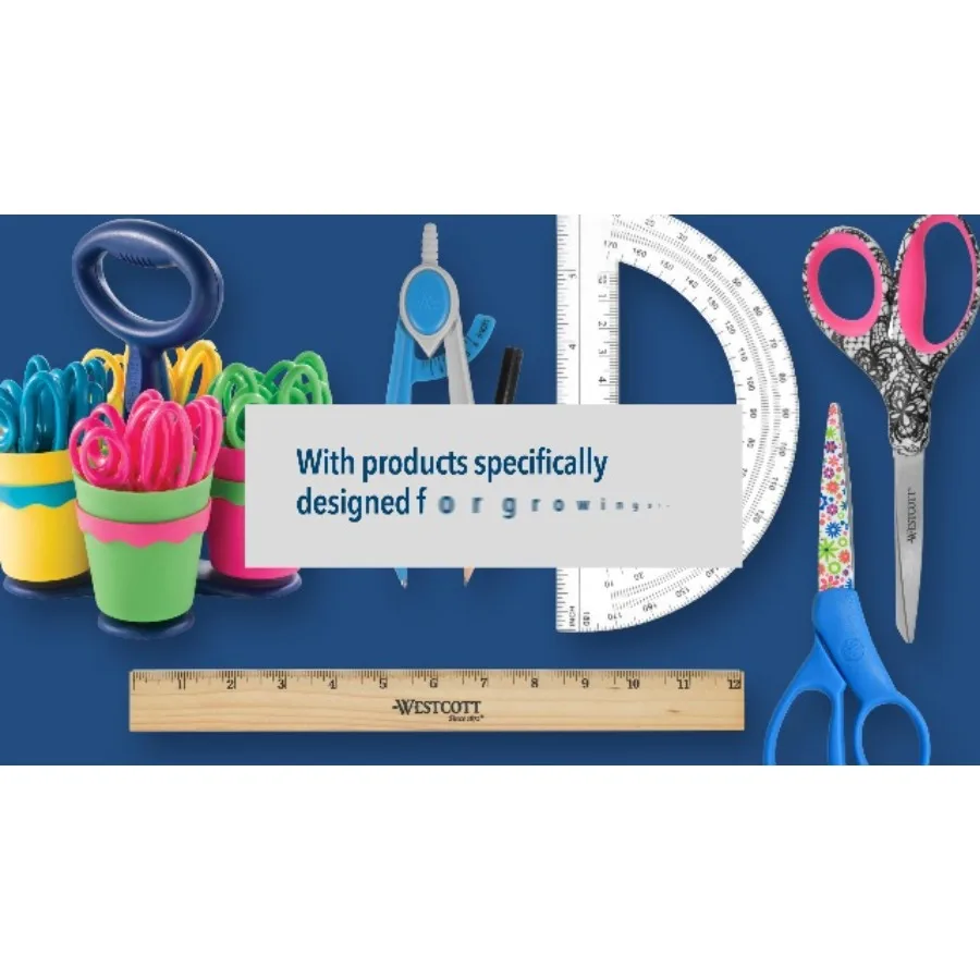 Plastic folding ruler for office use, durable plastic material, assorted colors, compact and portable design