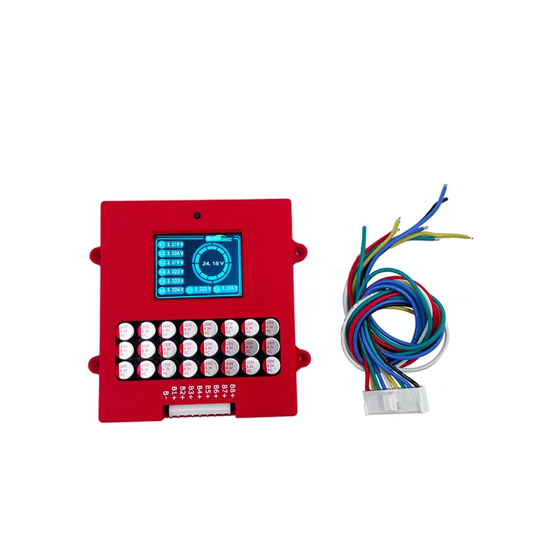 5A 4S 6S 8S Active Balancer with Voltage Display Lifepo4 Equalizer Lipo/LTO Battery Voltage Tester