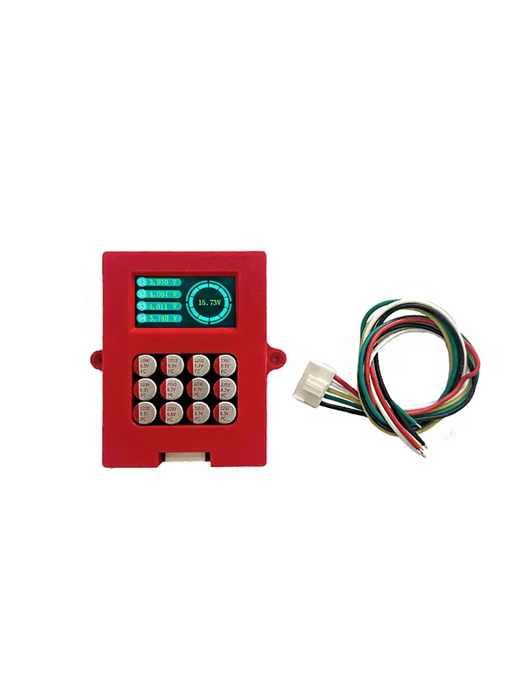 5A 4S 6S 8S Active Balancer with Voltage Display Lifepo4 Equalizer Lipo/LTO Battery Voltage Tester