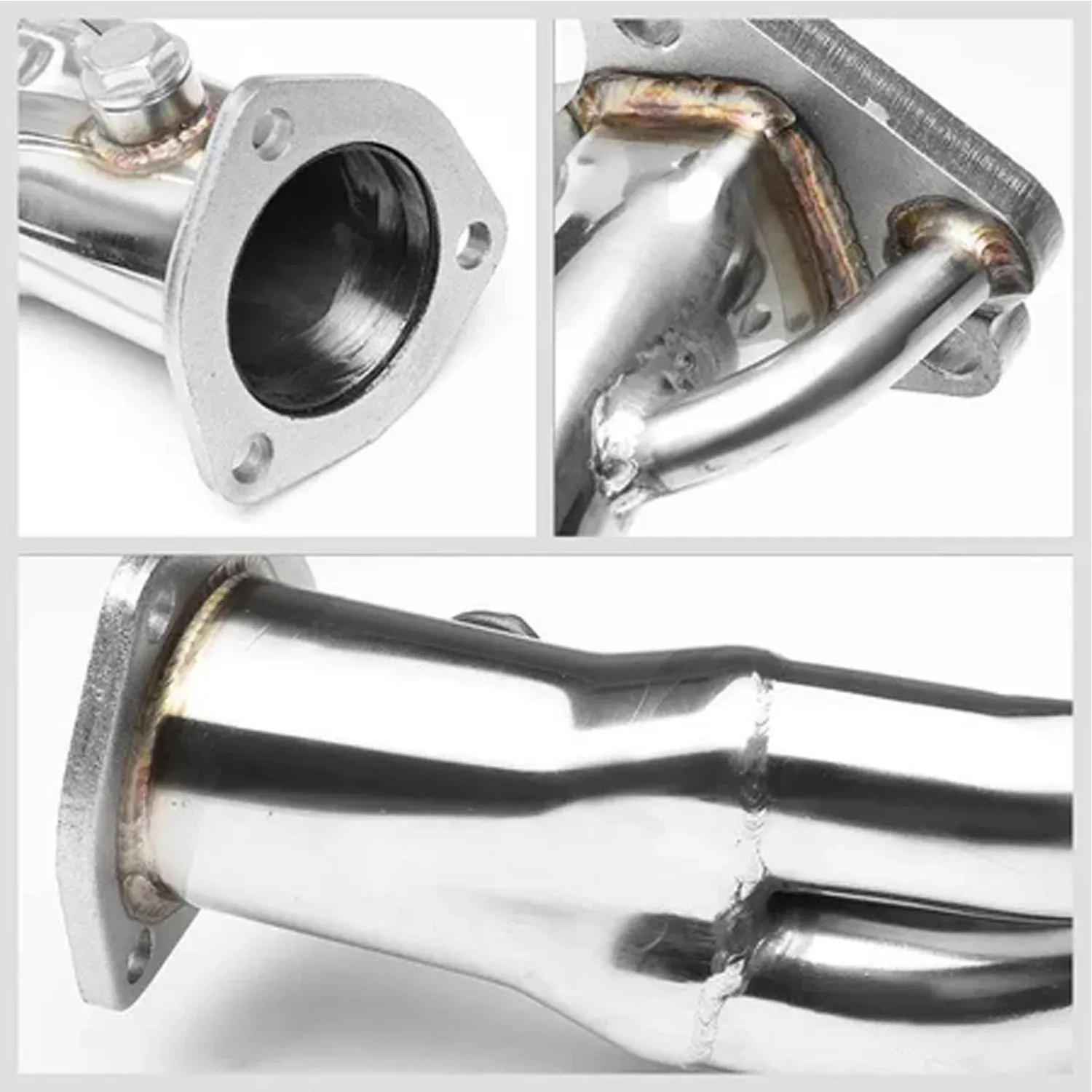 Stainless Steel Exhaust Header for 1986-1996 Suzuki Samurai/Sidekick Geo Tracker 1.3L/1.6L L4