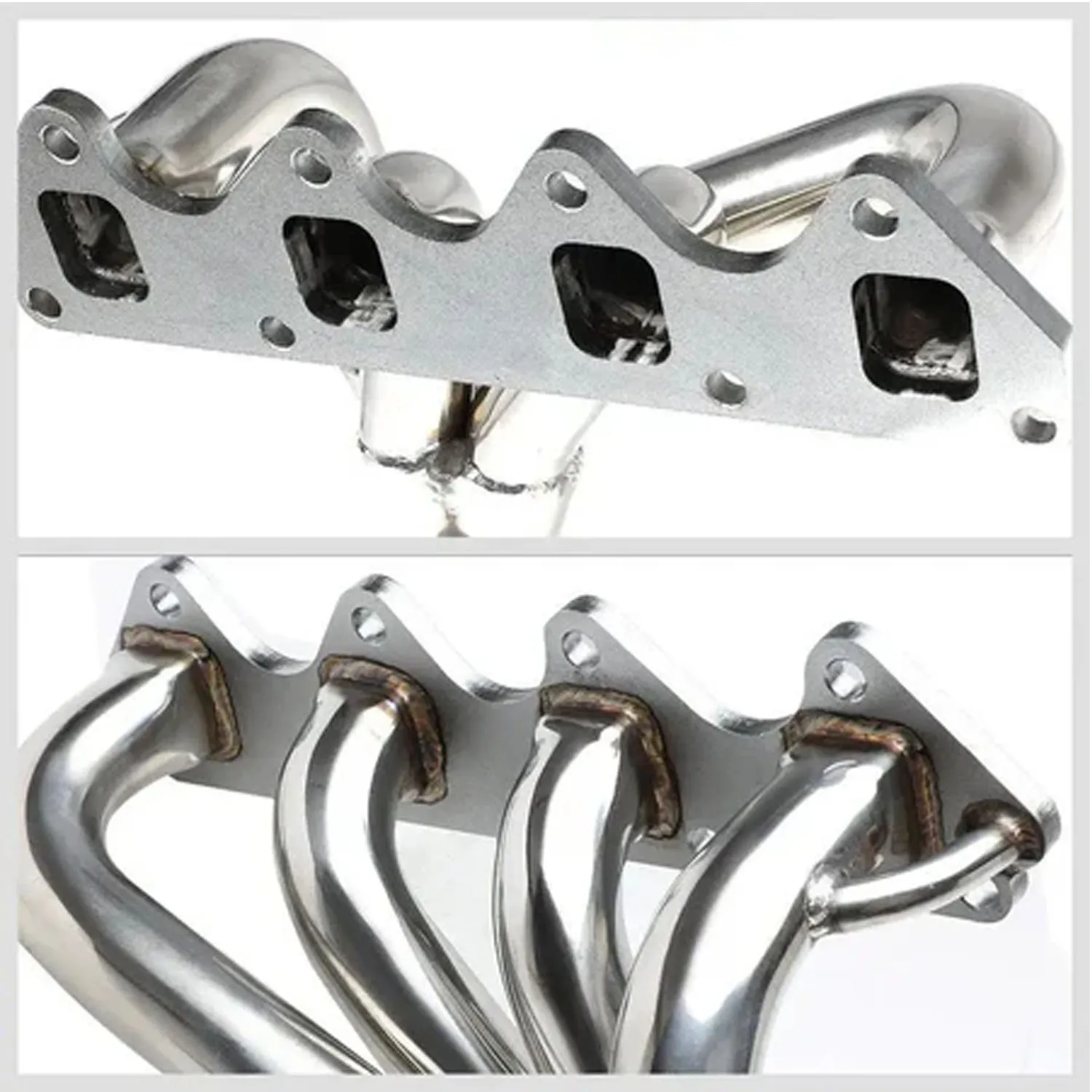 Stainless Steel Exhaust Header for 1986-1996 Suzuki Samurai/Sidekick Geo Tracker 1.3L/1.6L L4