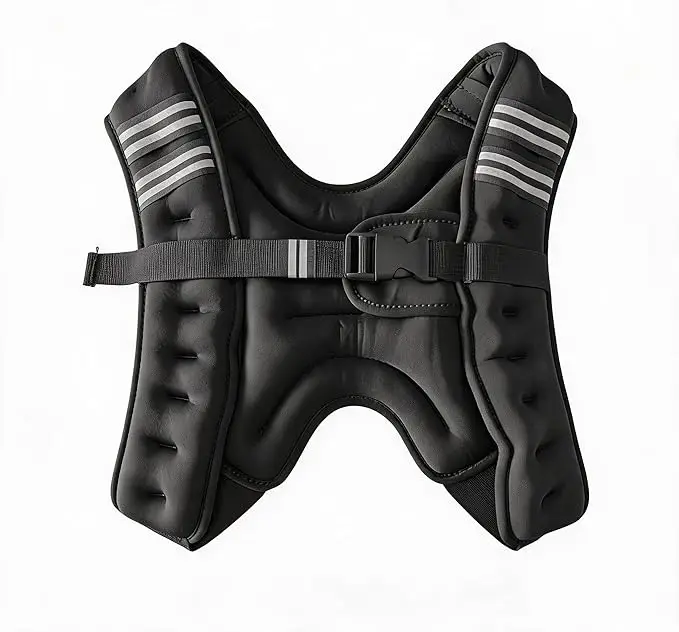 Weighted Vest for Men Women Kids, 12 16 20 25 30 Lbs Weights Included, Workout Equipment Strength Training Weight Vest for Training Workout, Jogging, Cardio, Walking