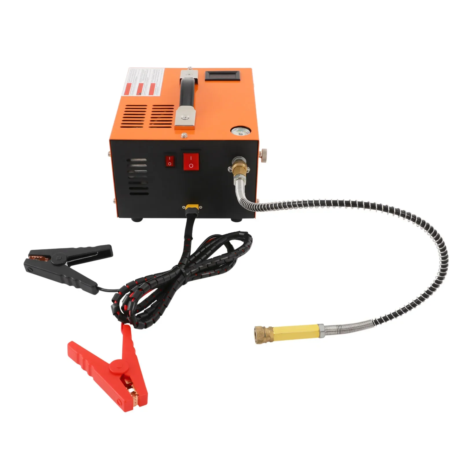 NEWEST Air Compressor,Stainless Steel Air Compressor 4500PSI/30MPa,w/ A Transformer for PCP Air Rifles,Paintball Tanks 350W