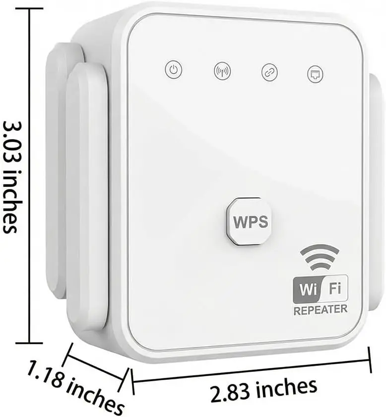 1PCS New Upgraded WIFI Wireless Signal Booster Range Repeater 300Mbps 2.4GHz Stable Wall-Penetrating Network Coverage Mini WiFi Amplifier Signal Extender With Repeater AP Mode Ethernet Port