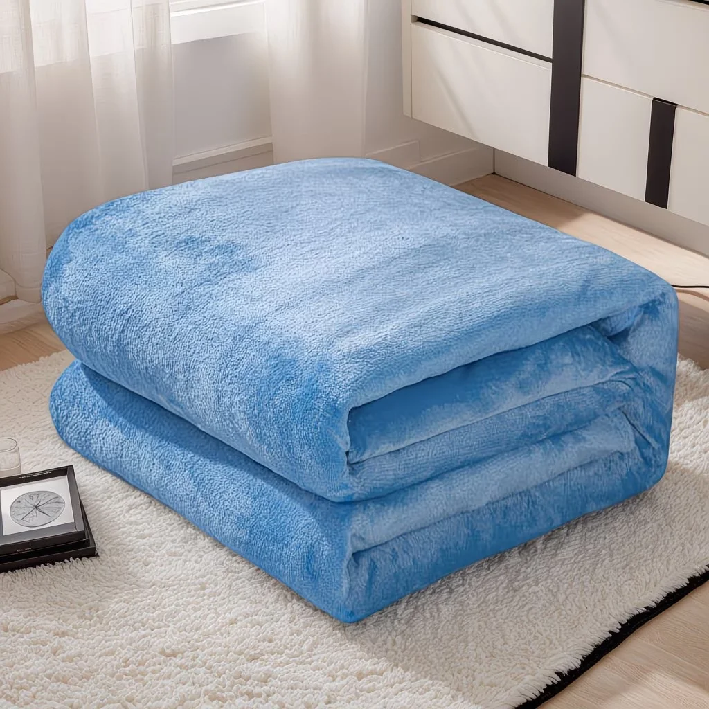 Flannel Fleece Blanket Soft Warm Cozy Throw Blanket for Couch Bed Sofa Winter Christmas Gift