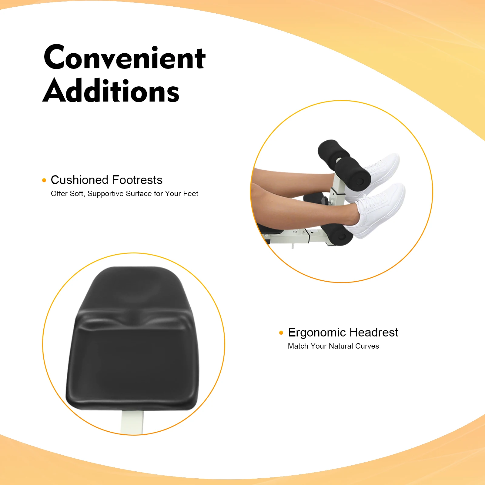 59.06-74.8in Long Back Stretch Bench,Adjustable Multifunctional Neck Stretcher Cervical Stretch Device, Handwheel Control Cervical Lumbar Traction Bed for Wellness Centers