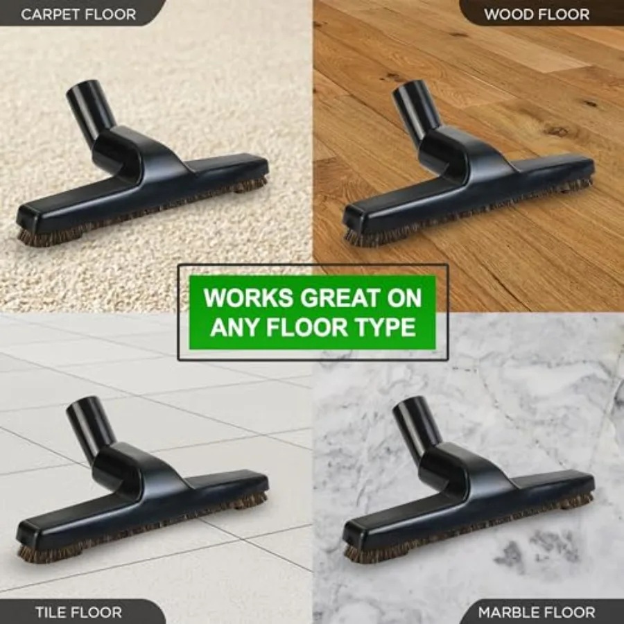 Selgo Universal ¼ Inch 32mm Black Vacuum Cleaner Floor 0" Wide