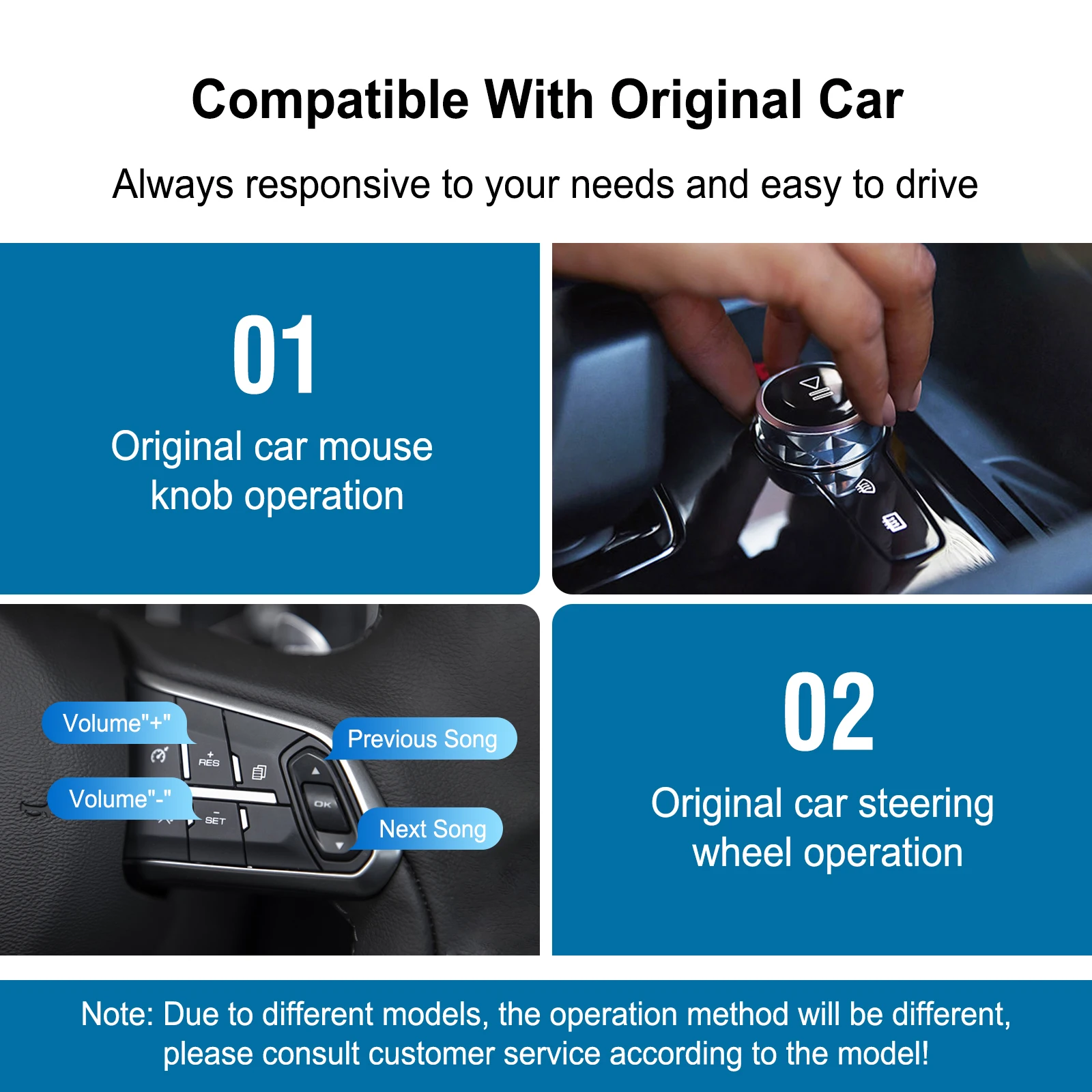 Wireless CarPlay Android Auto Retrofit Kit CarPlay Interface for BMW CIC System, Screen Upgrade Decoder Box for BMW CIC System