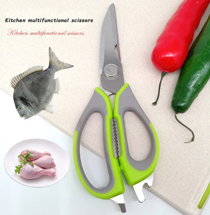 Kitchen Shears Heavy Duty Kitchen Scissors with Holder for Meat/Vegetables/BBQ/HerbsKitchen Accessories Cooking Tools