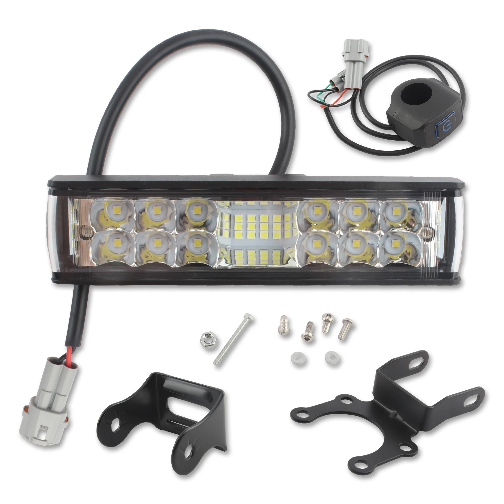 Electric Dirt Bike LED Headlight For Surron Light Bee X S Dirt Pit Bike Enduro Motocross Spotlight Refit Accessories