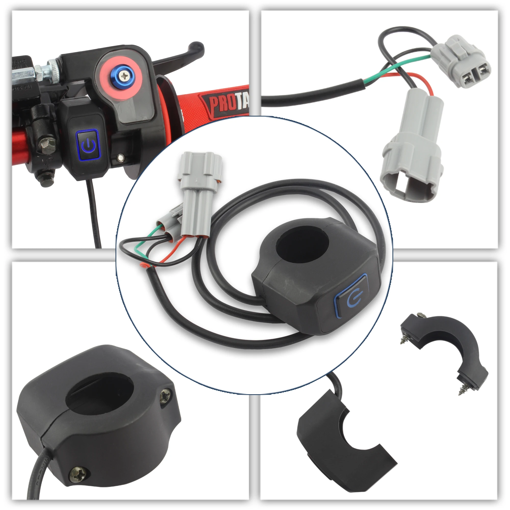 Electric Dirt Bike LED Headlight For Surron Light Bee X S Dirt Pit Bike Enduro Motocross Spotlight Refit Accessories