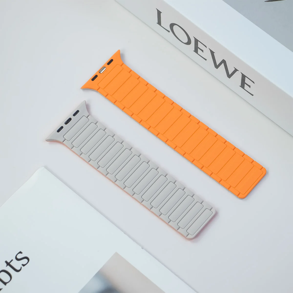 Magnetic Silicone Band for Apple Watch Ultra 3 2 49mm 46mm 42mm 45mm 44mm 40 41mm Strap IWatch Series 11 10 9 8 7 6 SE Bracelet