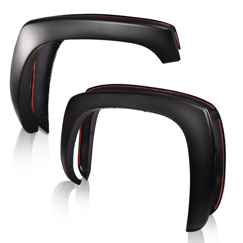 4Pcs Fender Flares Fit for Chevy Silverado Gmc Sierra 1999-2006/Suburban Yukon XL 2000-2006/Avalanche 2002-2006 Factory Style