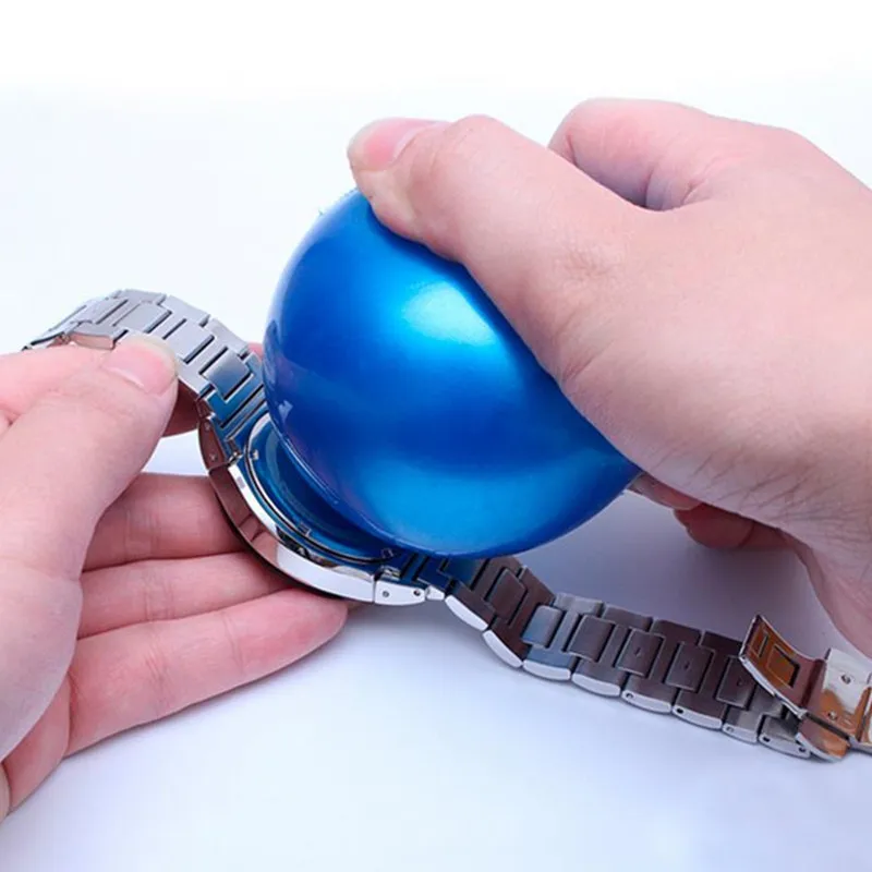 Practical Watch Case Back Opener Watch Rubber Friction Sticky Inflatab Ball for Watch Case Back Opener Remover