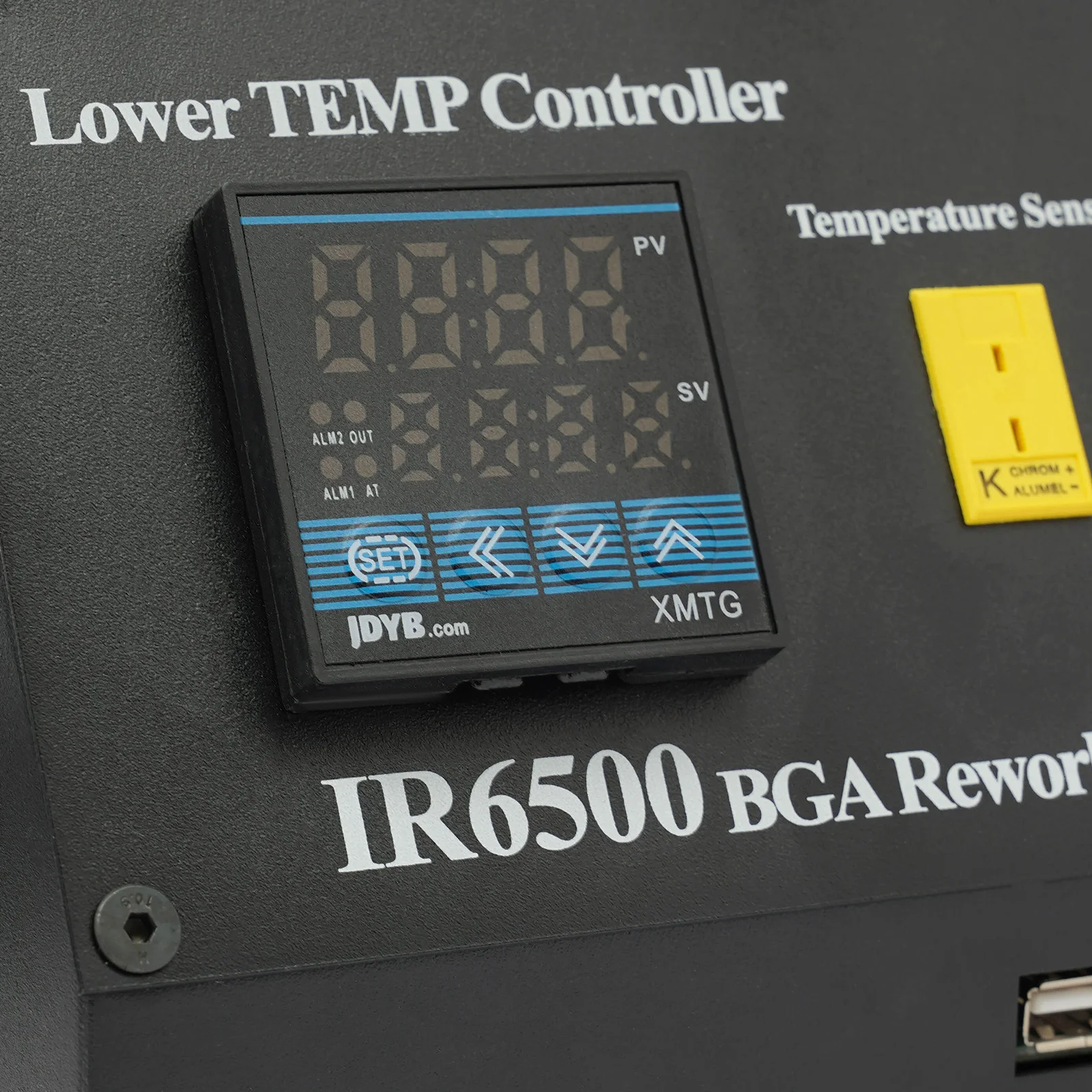 IR6500 BGA Rework Station Infrared Solder Welder System Closed-loop Temperature Control,1250W Electric Welding Table w/USB Cable