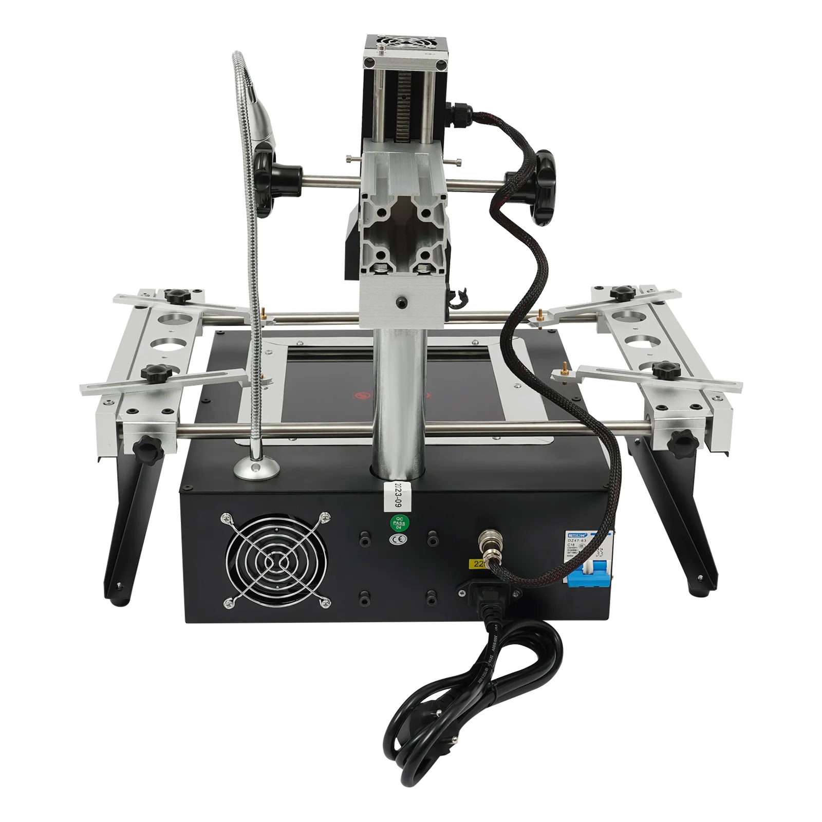 IR6500 BGA Rework Station Infrared Solder Welder System Closed-loop Temperature Control,1250W Electric Welding Table w/USB Cable
