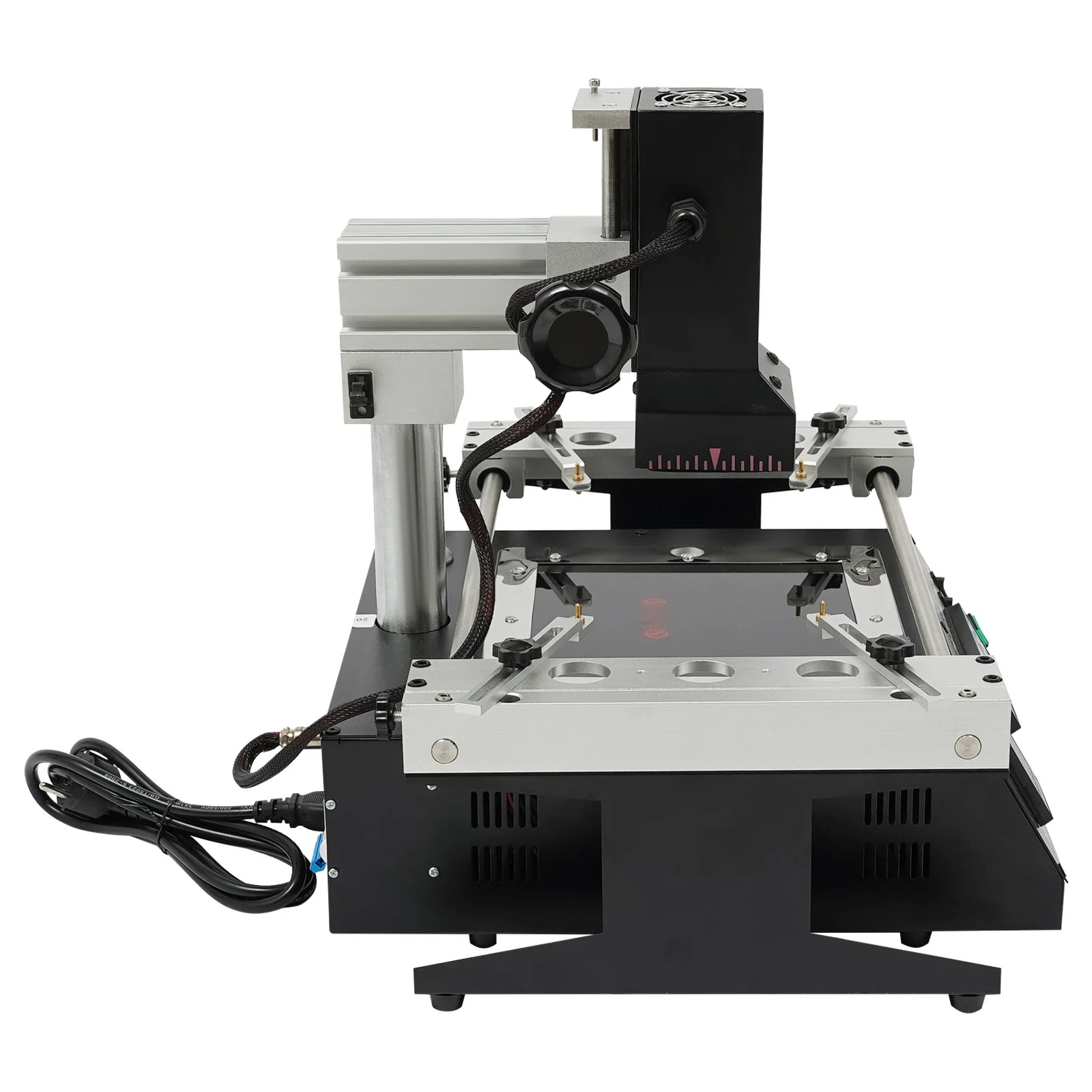 IR6500 BGA Rework Station Infrared Solder Welder System Closed-loop Temperature Control,1250W Electric Welding Table w/USB Cable