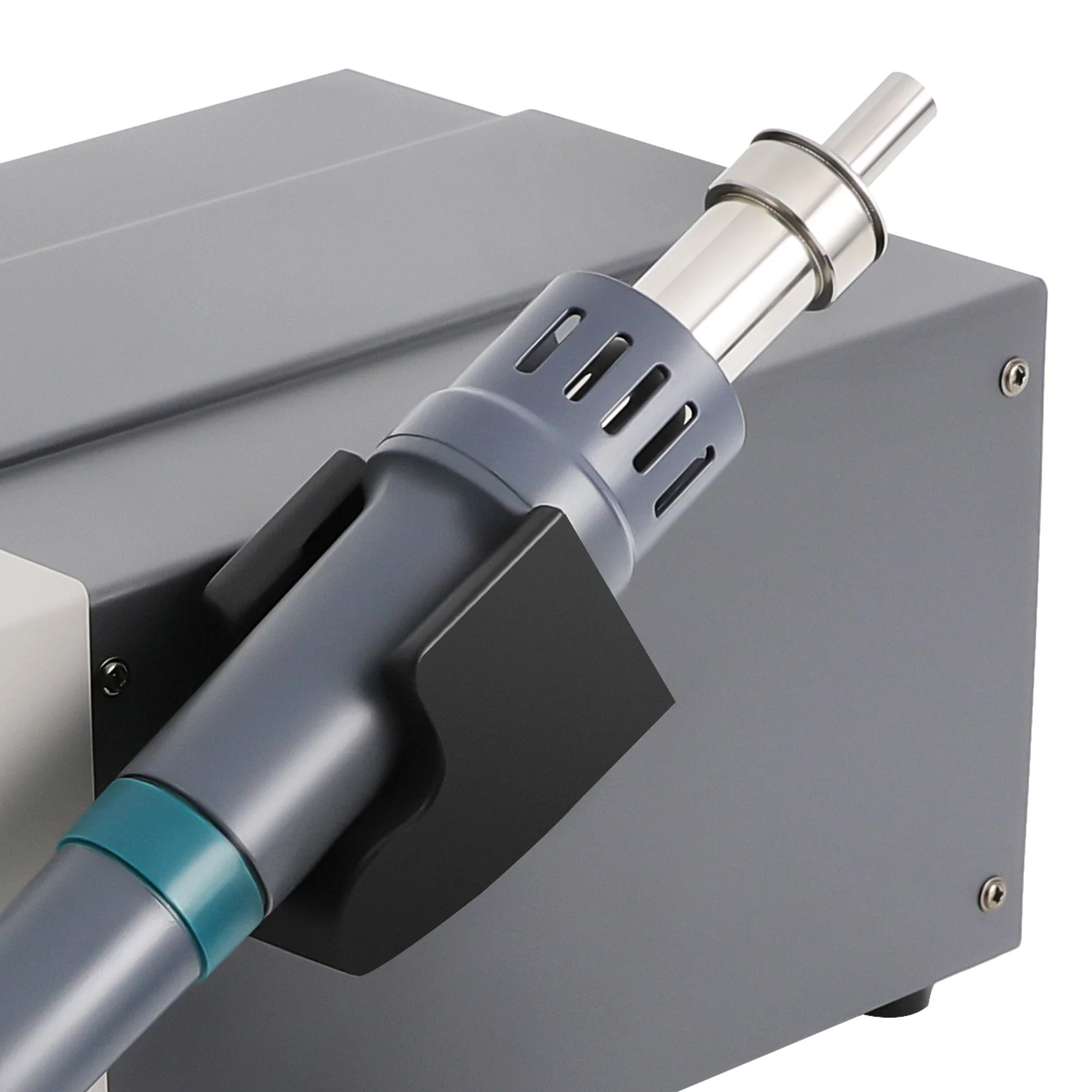 1000W 110V Powerful Hot Air Rework Station Lead-free Digital Hot Air Gun with LCD Display Brushless Turbine Fan