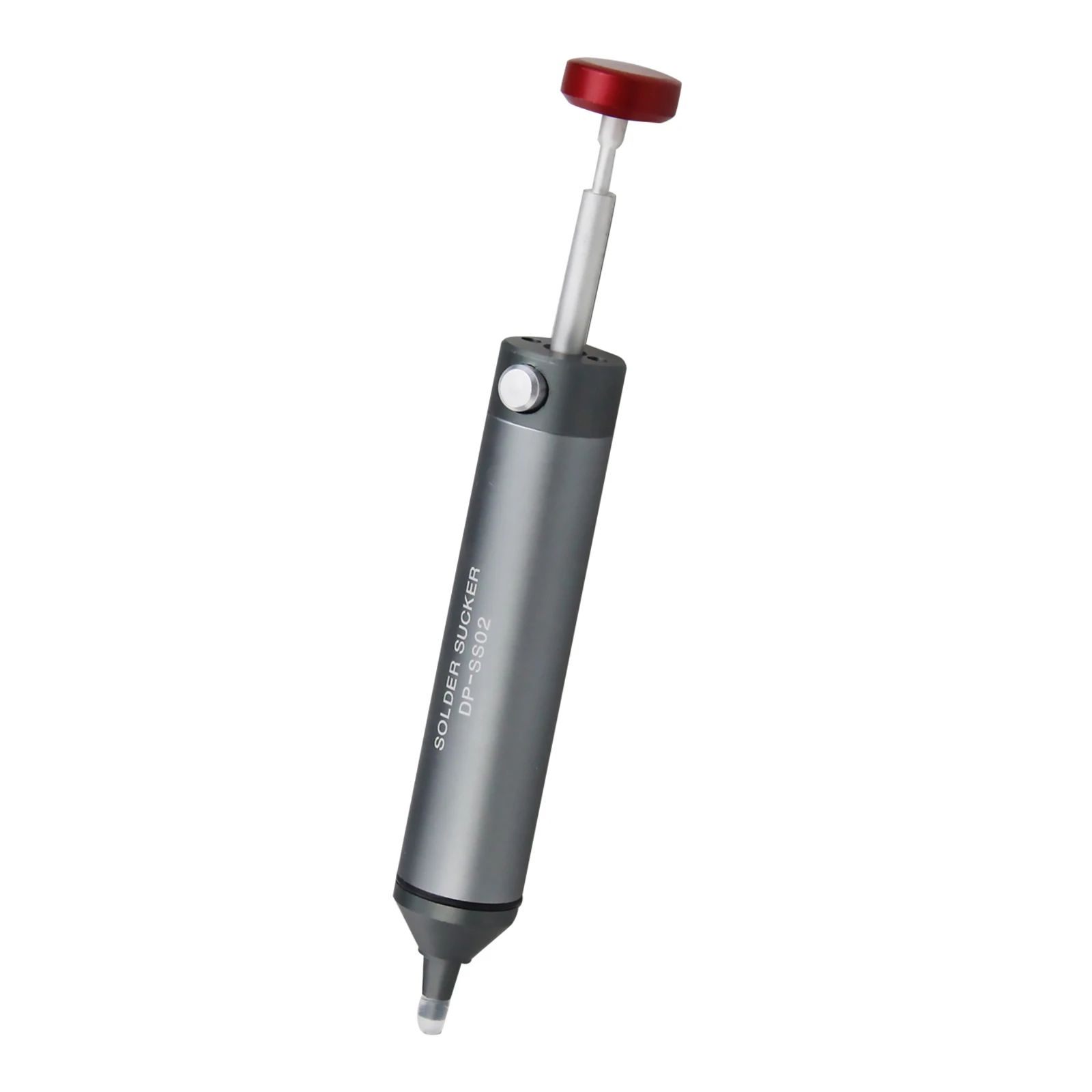 Portable Aluminum Soldering Sucker Pen Silicone Tip Removal Vacuum Solder Iron Engineer Desoldering Pump Repair Tool