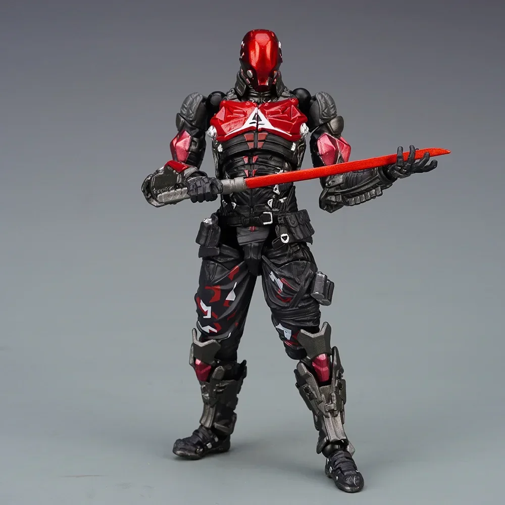 AMAZING YAMAGUCHI Arkham Knight Batman Red Hood Robin Jason Todd Figuarts Game Model Toy Collection Kids Gift