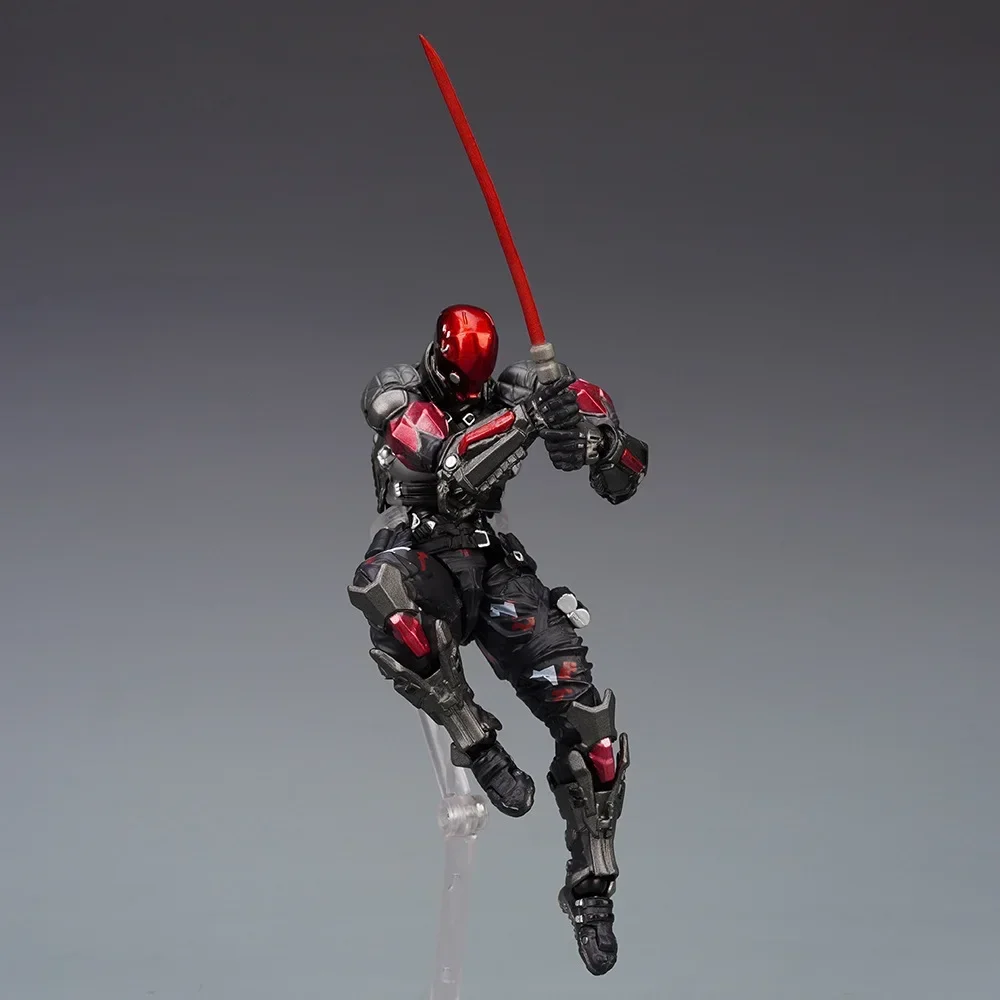 AMAZING YAMAGUCHI Arkham Knight Batman Red Hood Robin Jason Todd Figuarts Game Model Toy Collection Kids Gift