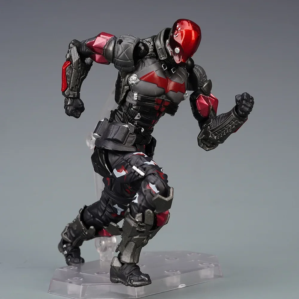 AMAZING YAMAGUCHI Arkham Knight Batman Red Hood Robin Jason Todd Figuarts Game Model Toy Collection Kids Gift