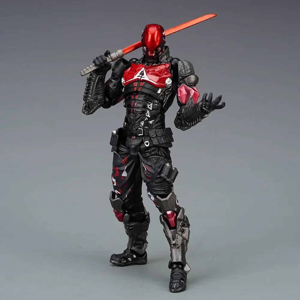 AMAZING YAMAGUCHI Arkham Knight Batman Red Hood Robin Jason Todd Figuarts Game Model Toy Collection Kids Gift