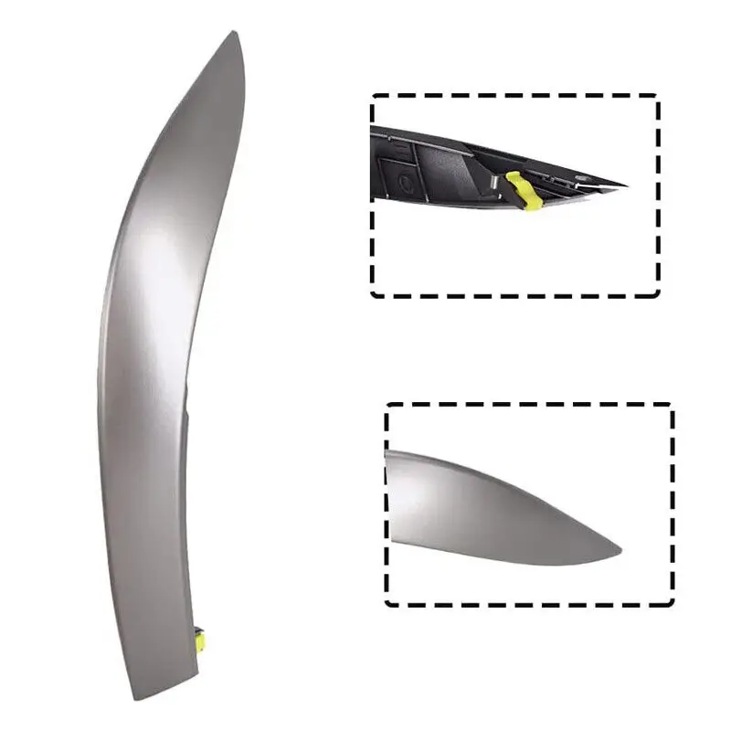 Left+Right For Toyota Corolla 2009-2013 Upper Side Central Dashboard Strip Trim