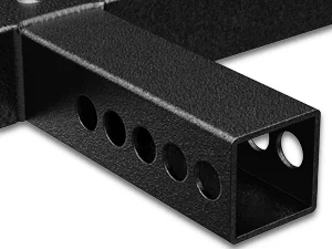 Nilight Car Rear Bumper Receiver Trailer Tow Hitch Step Bar Pedal for Pickup Truck SUV Bumper Guard Protector Exterior Access